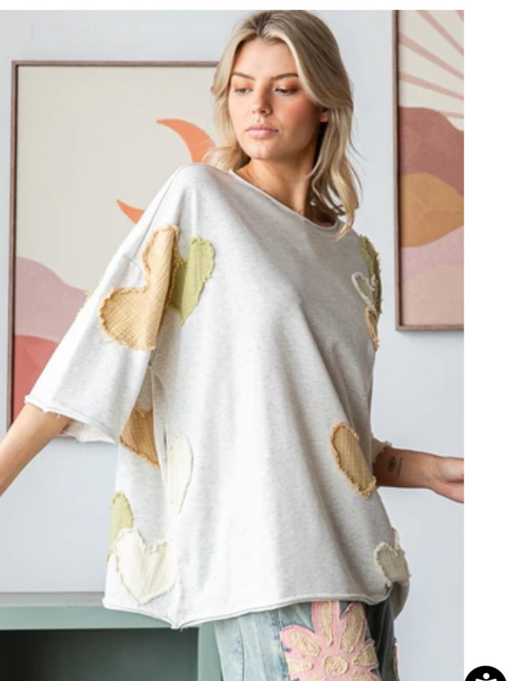Oli & Hali Heart Top - Size Medium - Picture 4 of 10